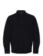 Andrew Jersey Overshirt Black Morris