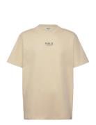 Halo Graphic T-Shirt Beige HALO