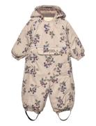 Ppdard Snowsuit Beige Petit Piao