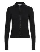 Lyra Zip Cardigan Faded Black Interlock-42 Black Hope