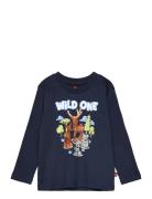 Lwtasi 700 - T-Shirt L/S Navy LEGO Kidswear
