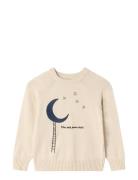 Benna Moon Pullover Cream Fliink