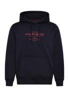 Oval Graphic Hoodie Navy Tommy Hilfiger