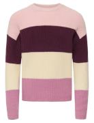 Kogsandy L/S Stripe Pullover Knt Noos Patterned Kids Only