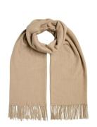 Pckial New Long Scarf Noos Bc Beige Pieces