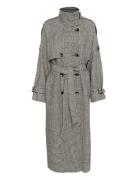 Gzavic Long Coat Grey Gestuz