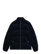 Cord Puffer Jacket Blue GANT