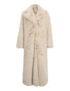 Objisadora L/S Lo Hairy Long Coat 141 Cream Object