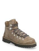 Slhalfred Suede Hiking Boot Brown Selected
