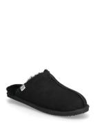 Hlbrisbane Shearling Slippers Black Enkel Studio