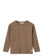 T-Shirt L/S Morris Brown Wheat
