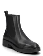 Booties - Flat - With Elastic Black ANGULUS