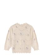 Alon Goose Pullover Beige Fliink