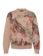 Mountain Loose Fit Pullover Beige Scotch & Soda