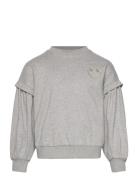 Tnrenata Glitter Sweatshirt Grey The New