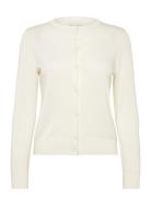 Extrafine Merino Wool Cardigan Cream GANT