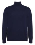 Ls Merino Mock Neck Swtr 14Gg Navy Calvin Klein