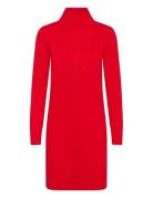 U6801, Milasz Rollneck Dress Red Saint Tropez