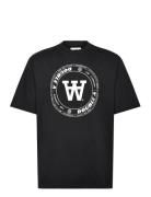 Asa Tirewall T-Shirt Gots Black WOOD WOOD