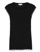 Rwbaybay Ss Regular T-Shirt Black Rosemunde