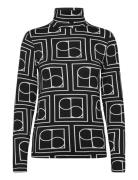 Slhanadi Printed Rollneck Ls Patterned Soaked In Luxury
