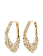 Fenix Earrings Gold-Plated Gold Pilgrim