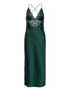 Sd Long Satin Mya Green Hunkemöller