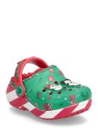 Mickey Xmas Lined Cls Clg T Green Crocs