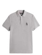 Heather Crest Reg Polo Grey Tommy Hilfiger