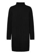 Kezia Recycled Mock Rib Dress Black French Connection