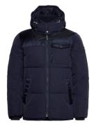 Hooded Puffer Jacket Navy Scotch & Soda