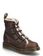 1460 Ltt Fl Dark Brown Grizzly Brown Dr. Martens
