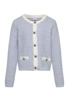 Sweater Knitted Jacket Blue Lindex