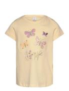 Top Ss Sequins And Flowers Yellow Lindex