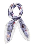 Scarf Aop Wildflower Blue Lindex