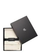 Polyester Blend-Knt Brt Scf Glv Gts Cream Lauren Ralph Lauren