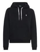 Shrunken Fit Fleece Hoodie Black Polo Ralph Lauren