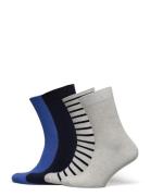 Sock 4 P Stripe And Colour Navy Lindex