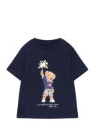 Polo Bear Cotton Jersey Tee Navy Ralph Lauren Kids