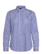 Classic Fit Striped Broadcloth Shirt Blue Lauren Ralph Lauren