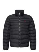 P-Layer 2 Packable Quilted Jacket Black Ralph Lauren Kids