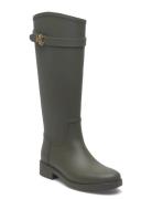 Portiah Rubber Tall Rain Boot Khaki Lauren Ralph Lauren