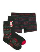Jacxmas Reindeer Giftbox Patterned Jack & J S