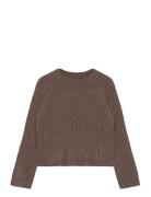 Nmfrikine Ls Short Knit Pullover Pb Brown Name It