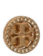 Miller Pave Stud Earring Gold Tory Burch