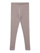 Rib Leggings Maddy Purple Wheat