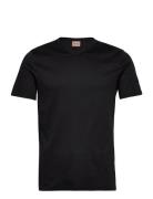 Perry Crunch V-Ss Tee Black Mos Mosh Gallery