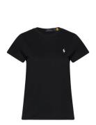 Cotton Jersey Crewneck Tee Black Polo Ralph Lauren