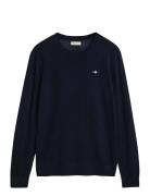 Extrafine Merino Wool C-Neck Blue GANT