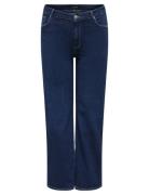 Carwilly Hw Wide Jeans Cro Noos Blue ONLY Carmakoma